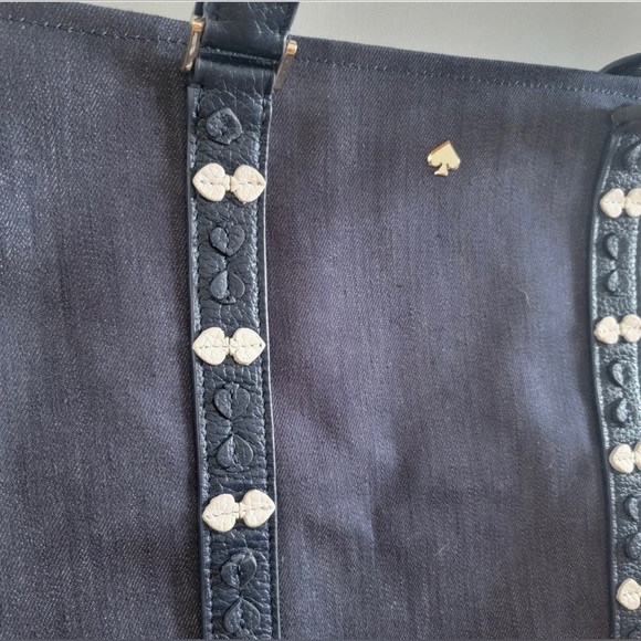 Kate Spade On Purpose North South Denim Tote - Picture 5 of 8